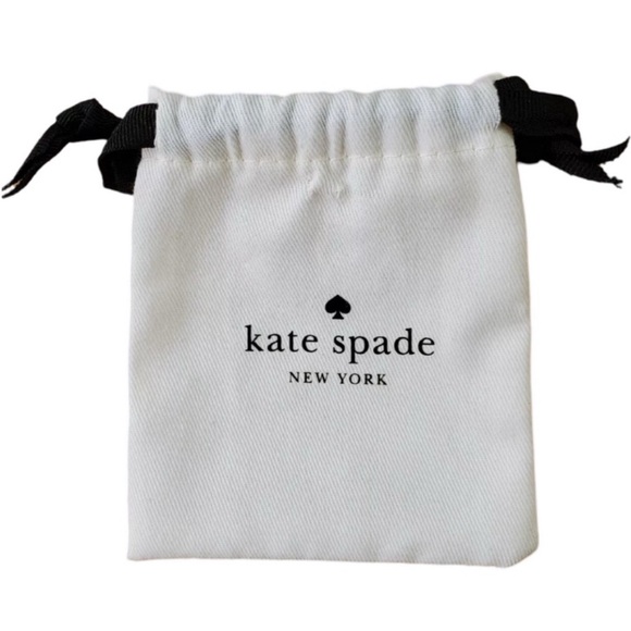 KATE SPADE • Gold Ready Set Bow Earrings - Picture 3 of 4